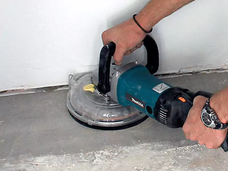 Smooth Concrete with an Angle Grinder